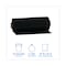 Boardwalk 60 gal Trash Bags, 38 in x 63 in, 2.7 mil, Black, 50 PK BWKD38634BN - alternate 3